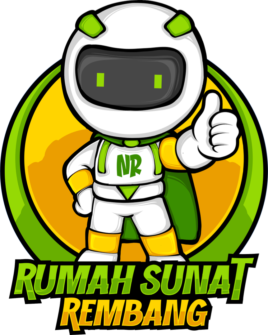 Ruang Tindakan Khitan Bertema Mural Ceria