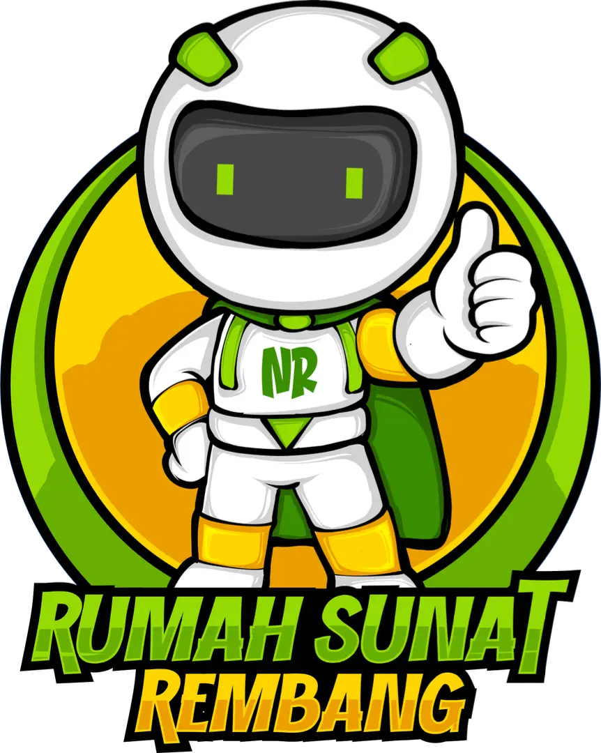 Ruang Tindakan Khitan Bertema Mural Ceria